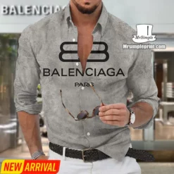 BALENCIAGA LONG SLEEVE BUTTON SHIRT