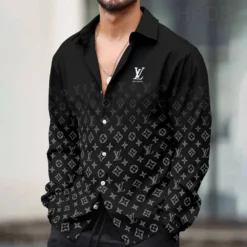 LV LONG SLEEVE BUTTON SHIRT