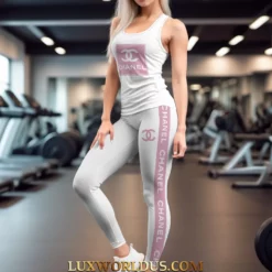 CHANEL TANKTOP LEGGINGS